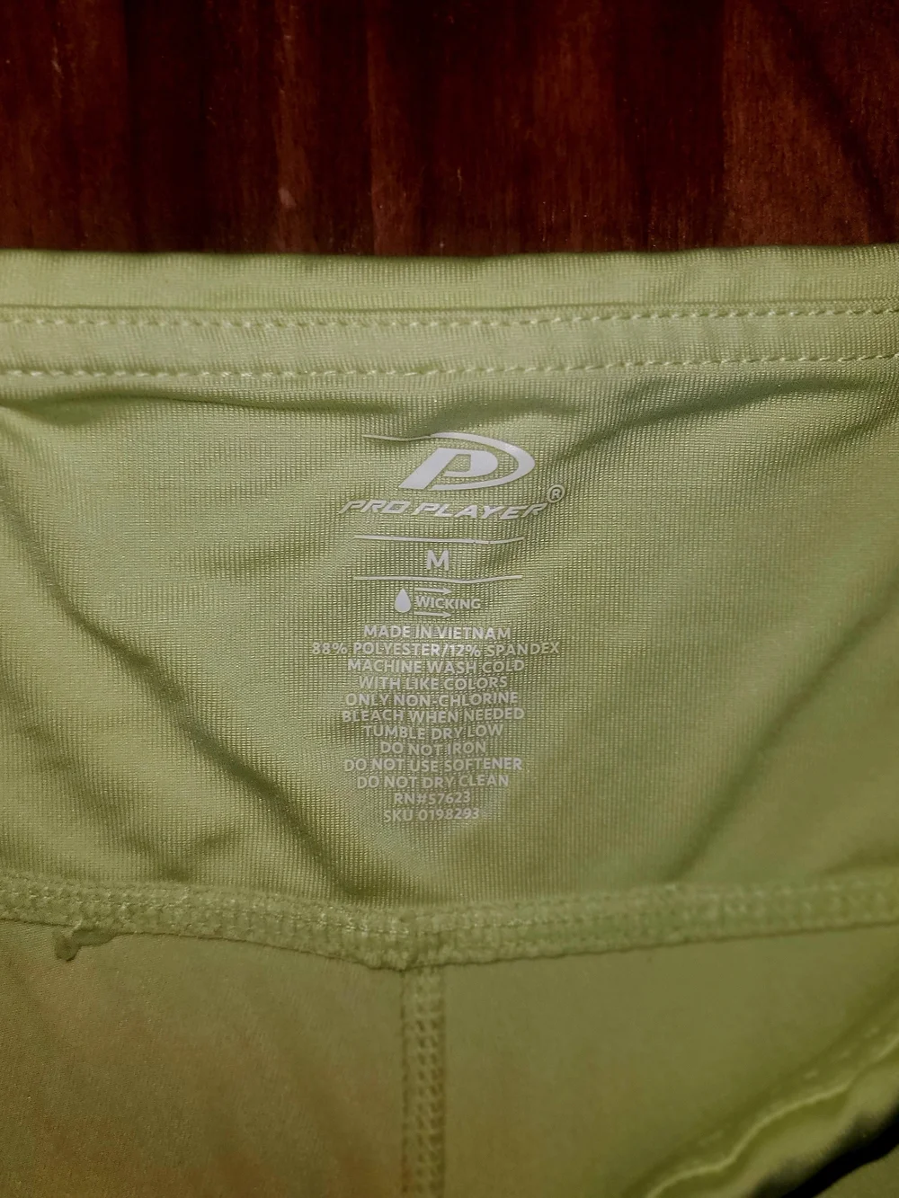 Womens Pro Player Light Green Workout Matching Set- Racer Back Top & Leggings